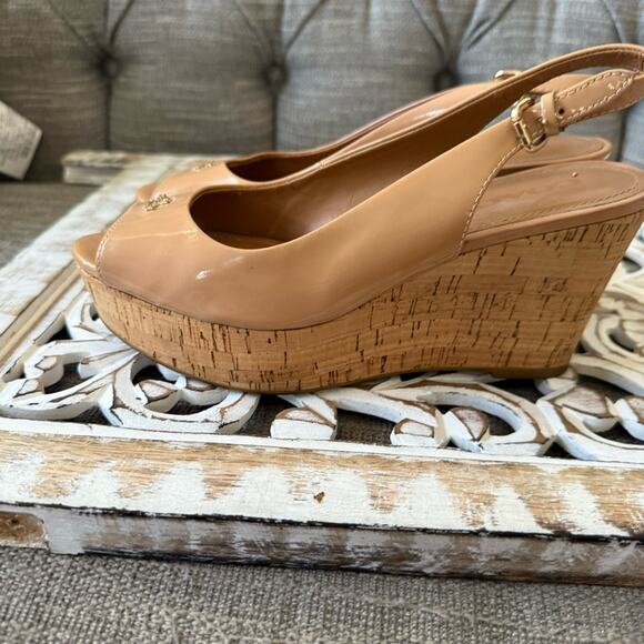 Coach Wedge Heel Platform Sandals Shoes Women's 7.5 - Picture 3 of 10